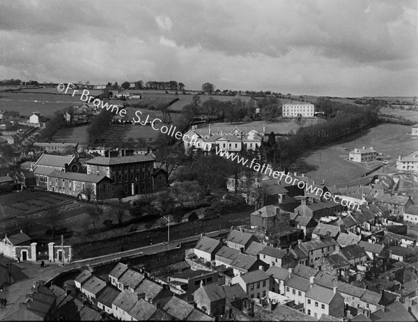 VIEW FROM TOWER OF ST MARY'S CATHEDRAL SHOWING N MONASTERY SCHOOL AND PEACOCK LANE CONVENT